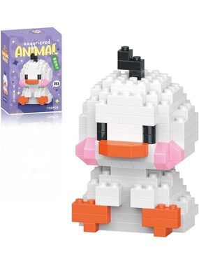 Mini Building Blocks Duck Set Compatible Lego Micro Blocks Kids Toy Gift NIB